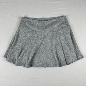 Bozzolo Grey‎ Mini Skirt, Built In Shorts, Size Small